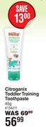 Nuby Citroganix Toddler Training Toothpaste-45g