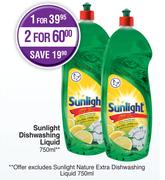 Sunlight Dishwashing Liquid-750ml