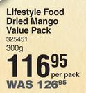 Lifestyle Food Dried Mango Value Pack-300g Per Pack