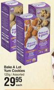 Bake A Lot Yum Cookies Assorted-125g Each