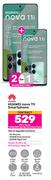 2 x Huawei Nova 11i Smartphone-On 1.2GB Red Top Up Core More Data + On Promo 75