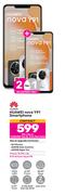 2 x Huawei Nova Y91 Smartphone-On 1.2GB Red Top Up Core More Data + On Promo 75