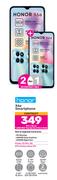 2 x Honor X6a Smartphone-On 1.2GB Red Top Up Core More Data + On Promo 75