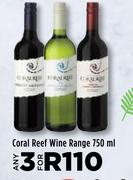 Coral Reef Wine Range-For 3 x 750ml