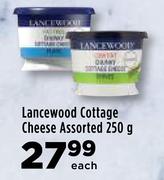 Lancewood Cottage Cheese Assorted-250g Each