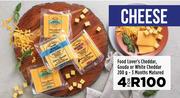 Food Lover's Cheddar, Gouda Or White Cheddar-For 4 x 200g