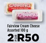 Fairview Cream Cheese Assorted-For 2 x 100g
