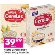 Nestle Cerelac Baby Cereal Assorted-250g Each