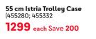 Voyager 55cm Istria Trolley Case-Each