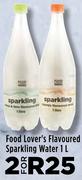 Food Lover's Flavoured Sparkling Water-For 2 x 1Ltr
