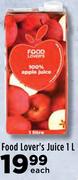 Food Lover's Juice-1Ltr Each