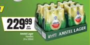 Amstel Lager Handies-24 x 330ml Per Case