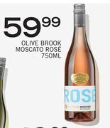 Olive Brook Moscato Rose-750ml