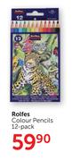Rolfes Colour Pencils 12 Pack
