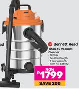 Bennett Read Titan 30 Vacuum Cleaner 
