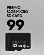 Premio 32GB Micro SD Card