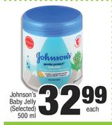 Johnson's Baby Jelly (Selected)-500ml Each