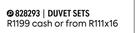 Oeko-Tex 9-Piece Duvet Set (Double)