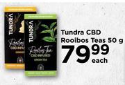 Tundra CBD Rooibos Teas-50g Each