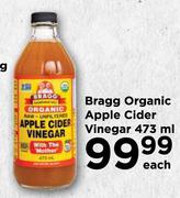 Bragg Organic Apple Cider Vinegar-473ml Each