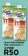 Good Hope Regular Milk Alternative-For 2 x 1L