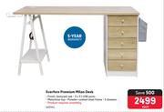Everfurn Premium Milan Desk-Each