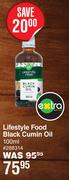 Lifestyle Food Black Cumin Oil-100ml