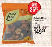 Gaby's Mixed Dried Fruit-1Kg