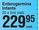 Enterogermina Infants 20 x 5ml Vials-Each