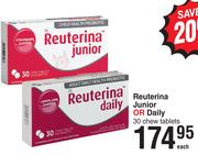 Reuterina Junior Or Daily 30 Chew Tablets-Each