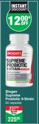 Biogen Supreme Probiotic 9 Strain 60 Capsules