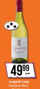 Leopard's Leap Sauvignon Blanc, Chardonnay Or Chenin Blanc-750ml Each