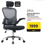 Linx Jackson High Back Mesh Chair
