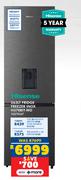 Hisense 263L Fridge Freezer Inox H370BIT-WD