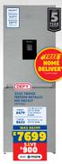 Defy 323L Fridge/Freezer Metallic WD DAC627