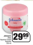 Johnson's Baby Aqueous Cream Assorted-350ml Each
