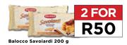 Balocco Savolardi-For 2 x 200g