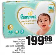 Pampers Premium Care Value Pack-Per Pack