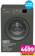 Defy 6 Kg Front Load Washing Machine (DAW382)