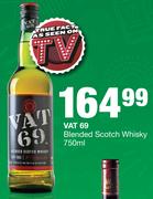 VAT 69 Blended Scotch Whisky-750ml
