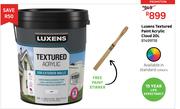 Luxens 20L Acrylic Cloud Textured Paint 81499118