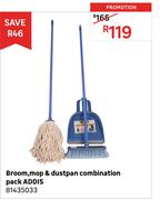 Addis Broom, Mop & Dustpan Combination Pack 81435033