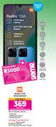 Redmi 10A Smartphone-On 1GB Red Top Up Core More Data