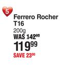 Ferrero Rocher T16-200g