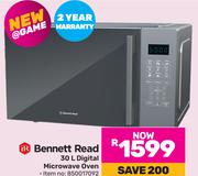 Bennett Read 30L Digital Microwave Oven