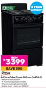 Univa 4 Plate Cable Stove 500mm U405-1
