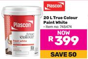 Plascon 20L True Colour Paint White