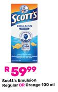 Scott's Emulsion Regular Or Orange-100ml