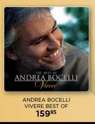 Andrea Bocelli Vivere Best Of CD