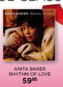 Anita Baker Rhythm Of Love CD